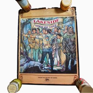 Lakeside Shot of Love Album Promo Poster 24x30 Vintage 1978 RCA Records Funk